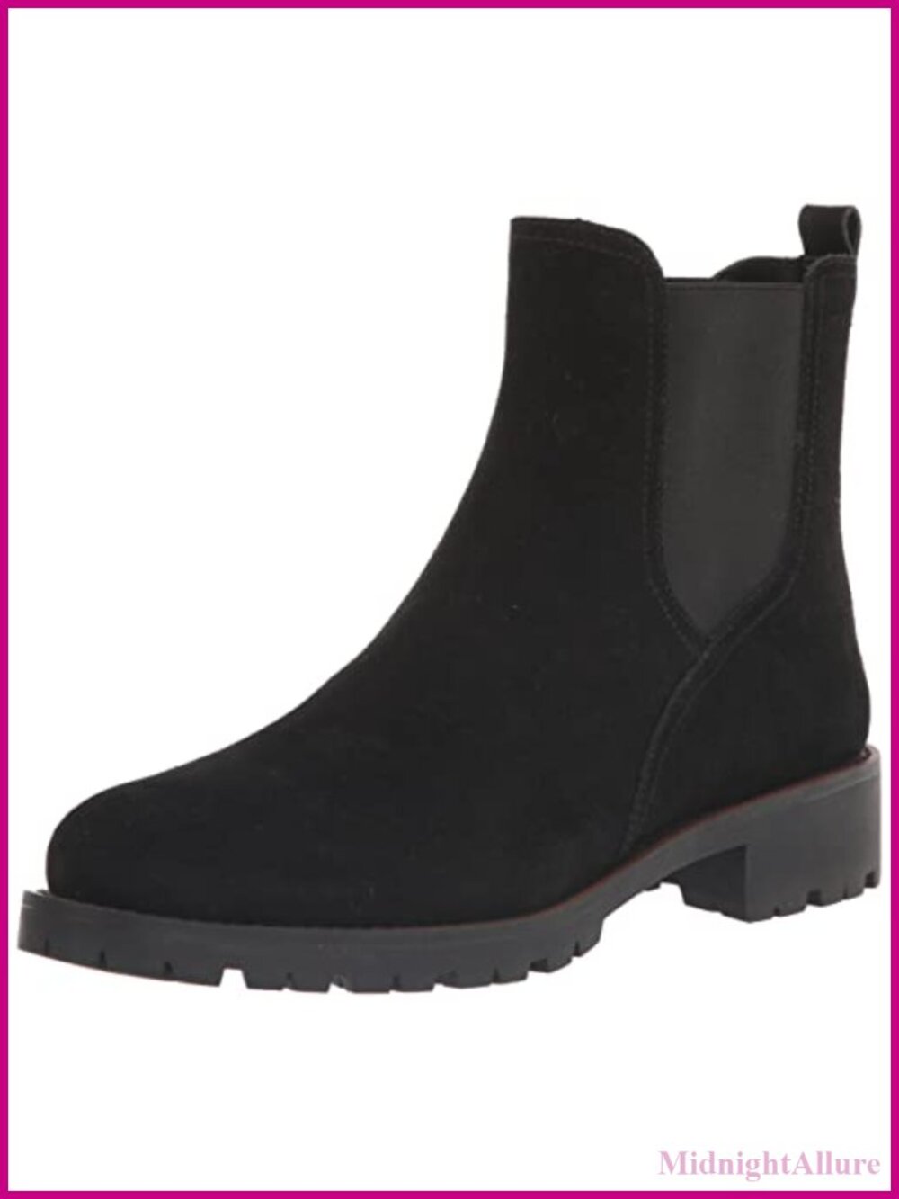Water-Resistant Chelsea Ankle Bootie Pull-On Wardrobe Staple